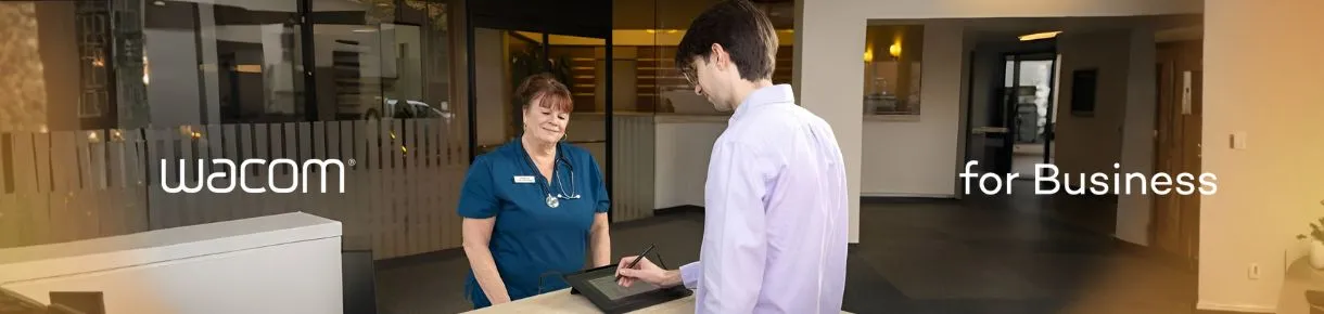 Imagem ilustrativa do programa Wacom Business
