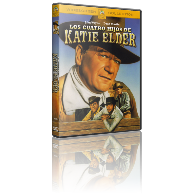 Portada - Los Cuatro Hijos de Katie Elder [DVD9Full] [PAL] [Multi] [1965] [Western]