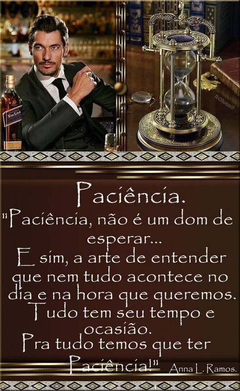 Temos que ter Paciência