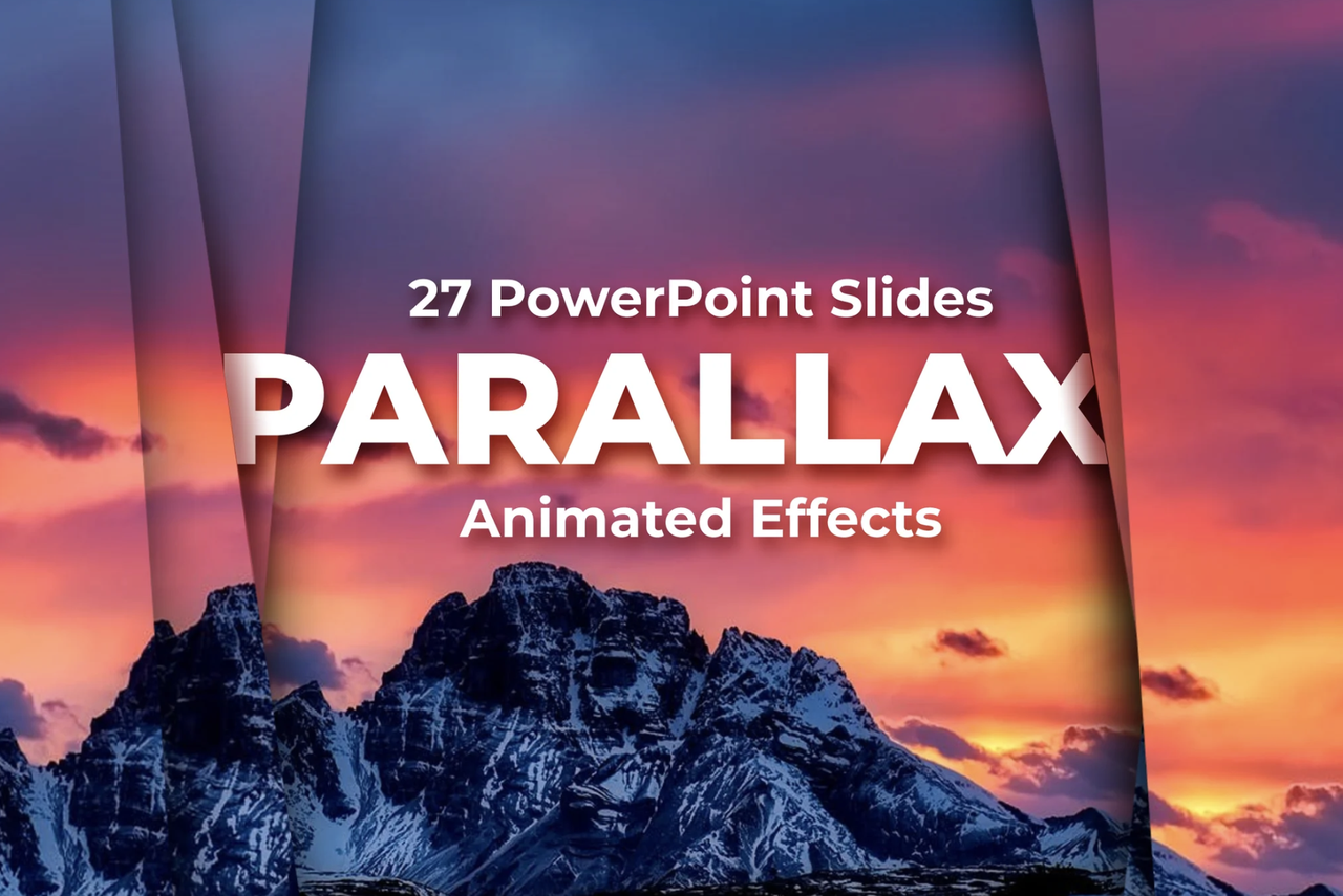 Parallax Slideshow Animated Effects PowerPoint