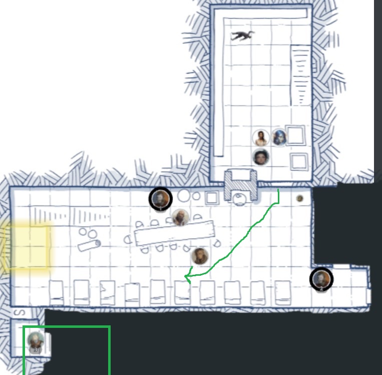 Basement Battle - Seri Moves and Casts Entangle