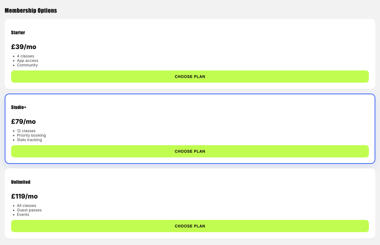 Momentum Studio desktop – secondary