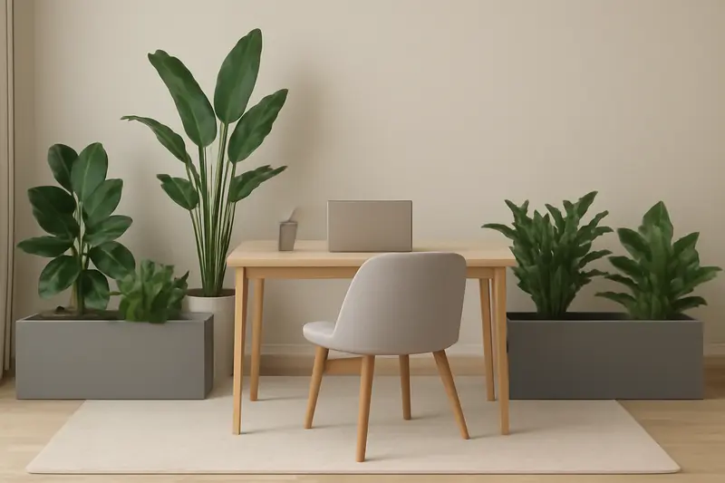 прямоугольный горшок для цветов