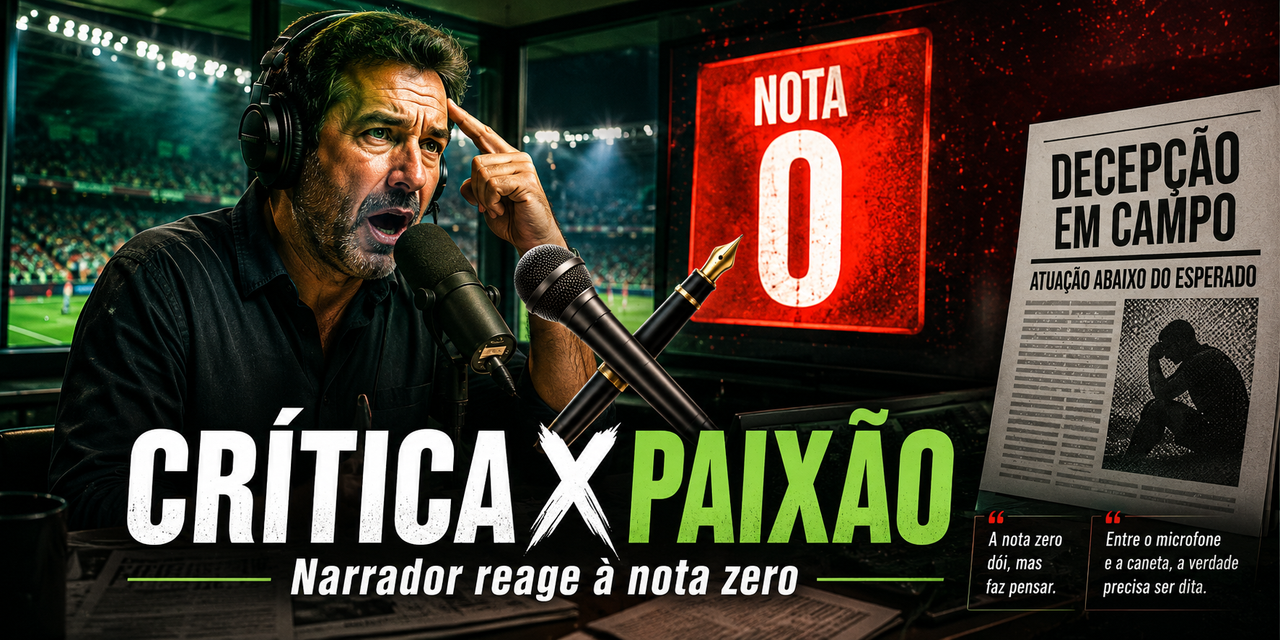 Raony reage à nota zero de O Globo e a CazéTV mostra por que a velha televisão perdeu o controle do jogo