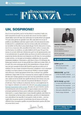 Altroconsumo Finanza N.1419 - 15 Giugno 2021