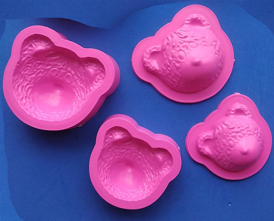 Molde para foamy Oso x2 Troquel Para Foami fomi o goma eva