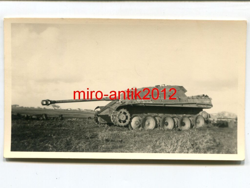 zerstörter Jagdpanzer V, Jagdpanther, Turmnummer