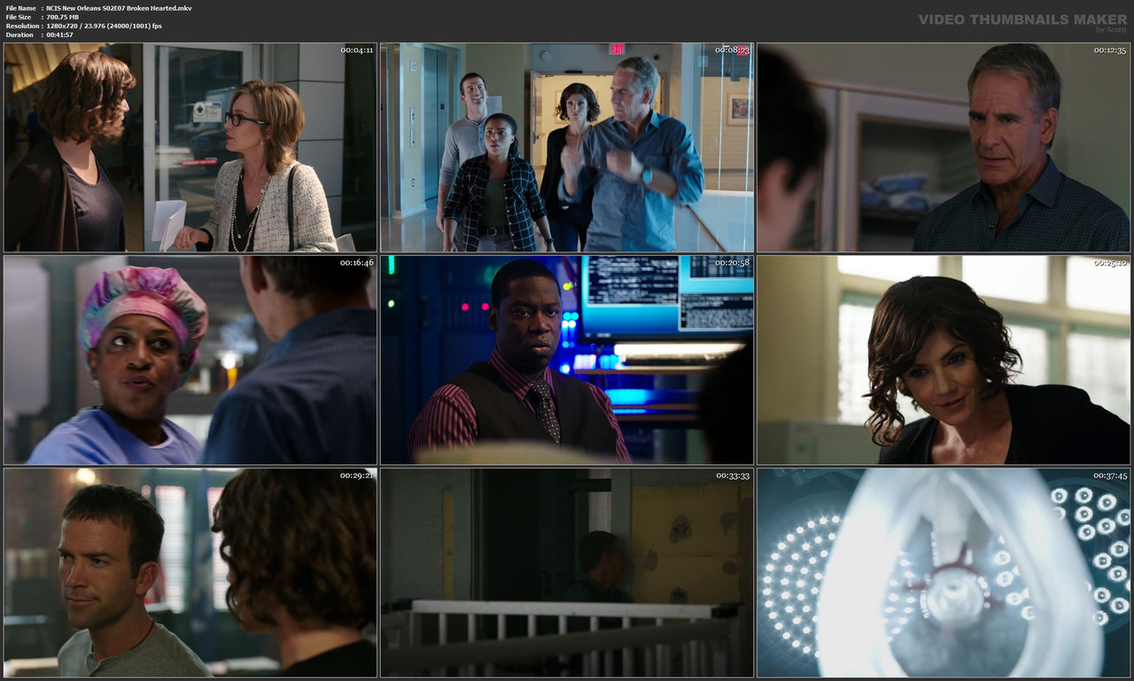 NCIS New Orleans S02E07 Broken Hearted.mkv