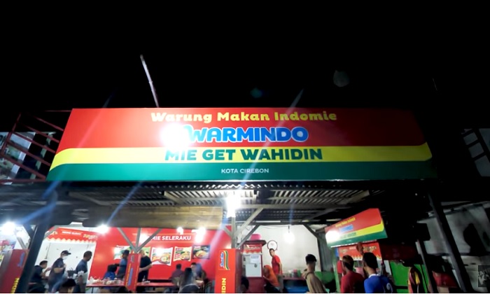 Mie Get Wahidin, Cirebon, Jawa Barat.