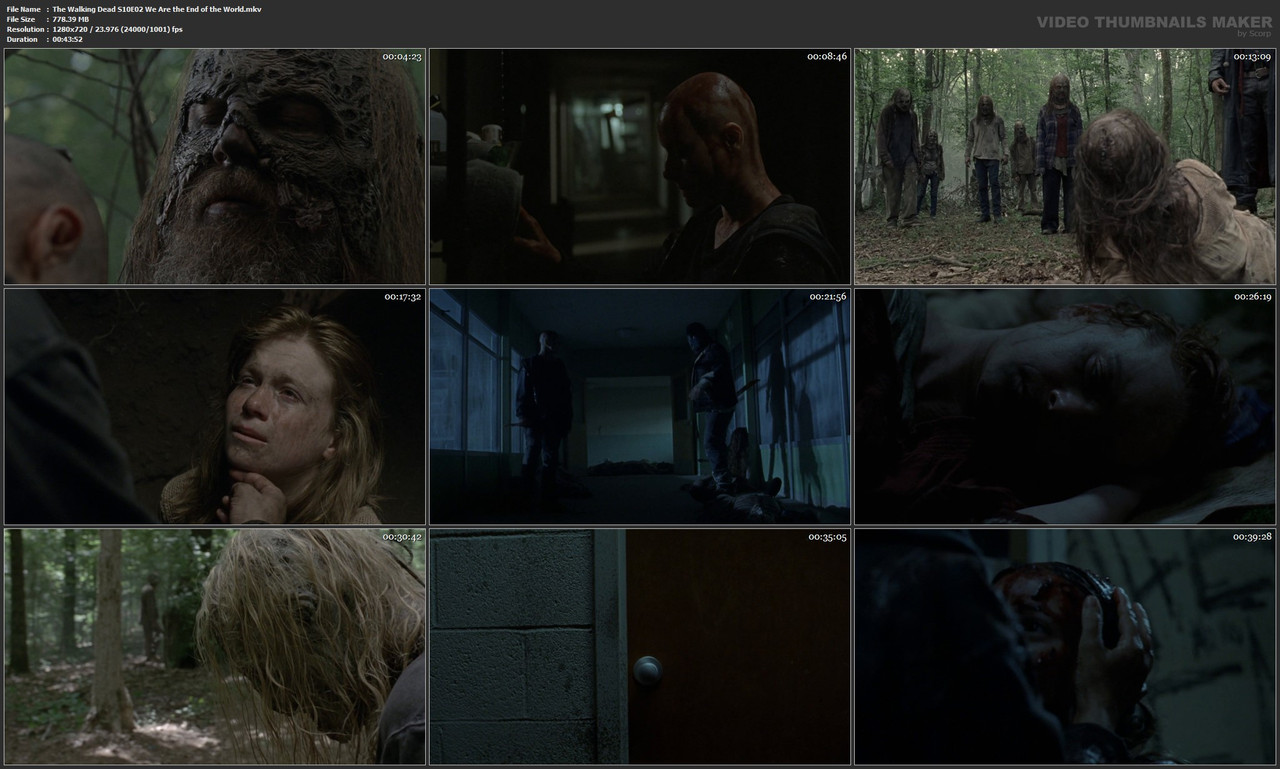 The Walking Dead S10E02 We Are the End of the World.mkv