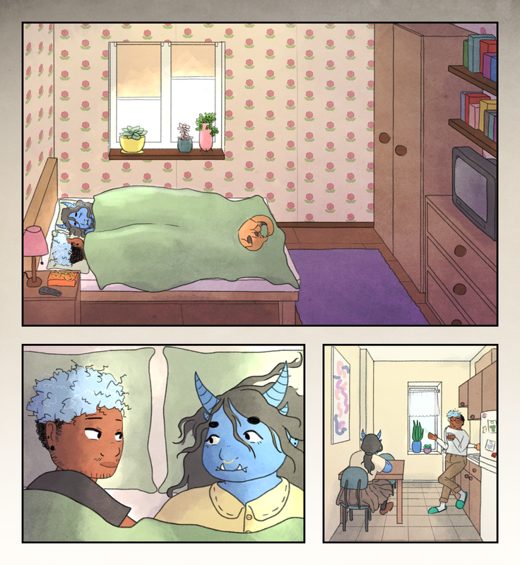 ao3 2 waking up