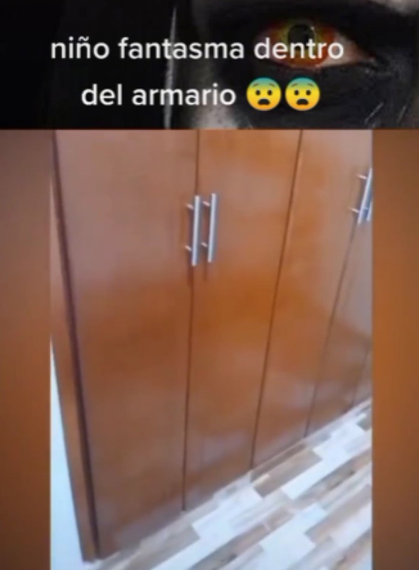 Fantasma del closet se hace viral