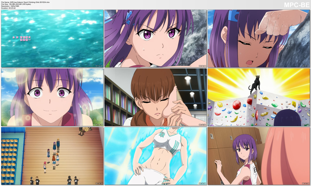 HR Iwa Kakeru Sport Climbing Girls S01E04 Web 1080p HEVC E OPUS Multi HR DR