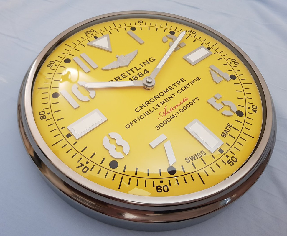 VENDUTO] Vendo orologio da parete logo Breitling
