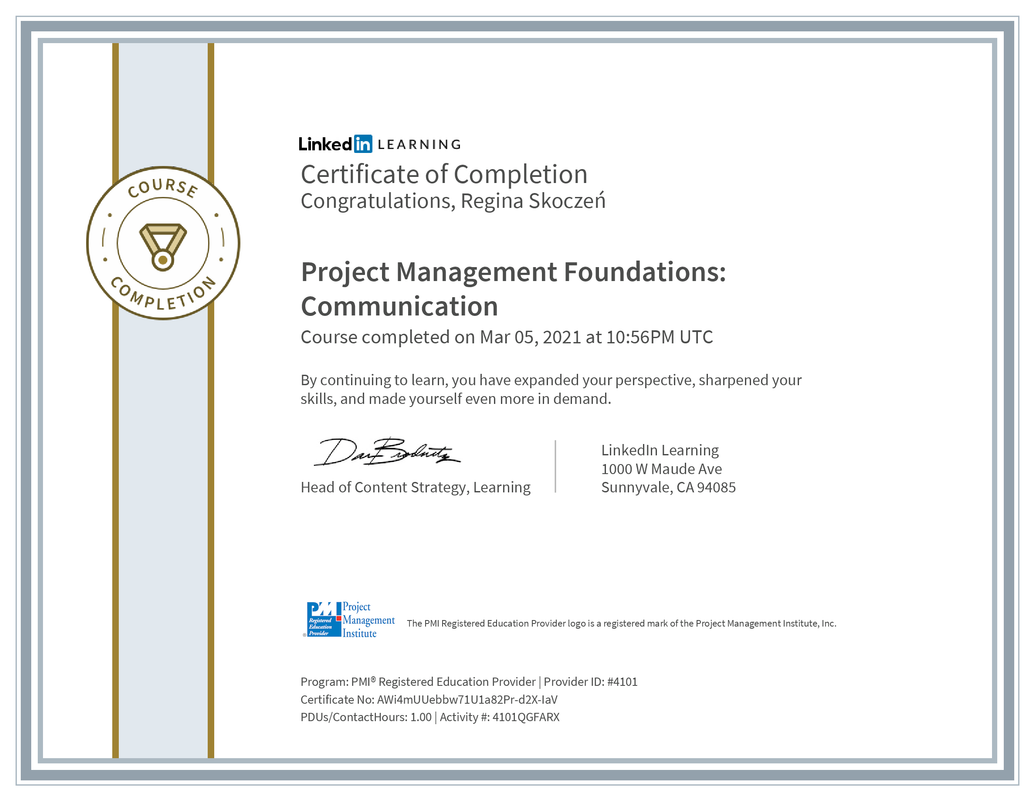 Project Management Foundations Communication