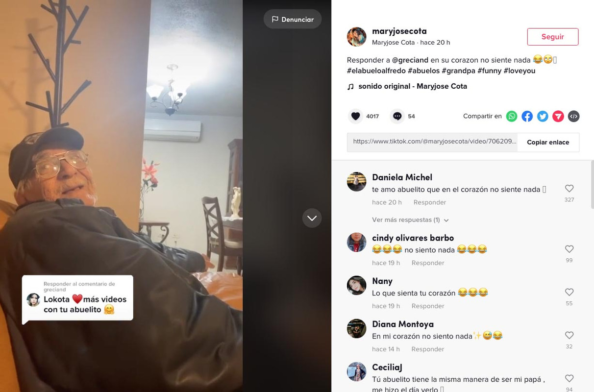 El consejo de un abuelo a su nieta que se va a casar es “Ten hijos y divorciate”