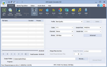 AVS Audio Converter 10.1.1.622