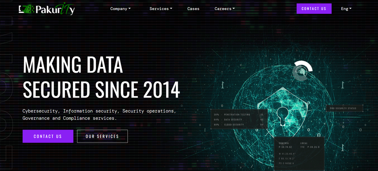 Penetration Testing Company Pakurity