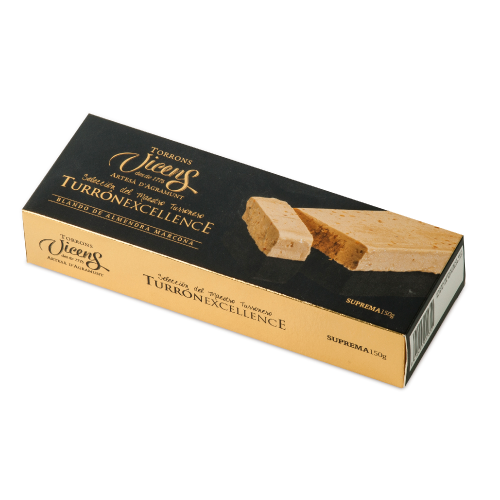 Turrón Blando De Almendra Marcona Vicens Estuche 150 Gr.