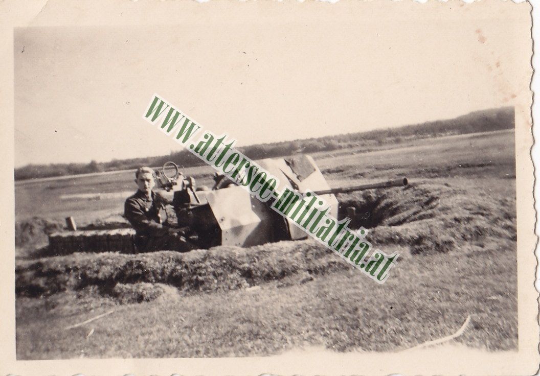 Kanone PAK Geschütz Spreizlafette Panzerabwehr Panzer Tank Wehrmacht Landser 2WK