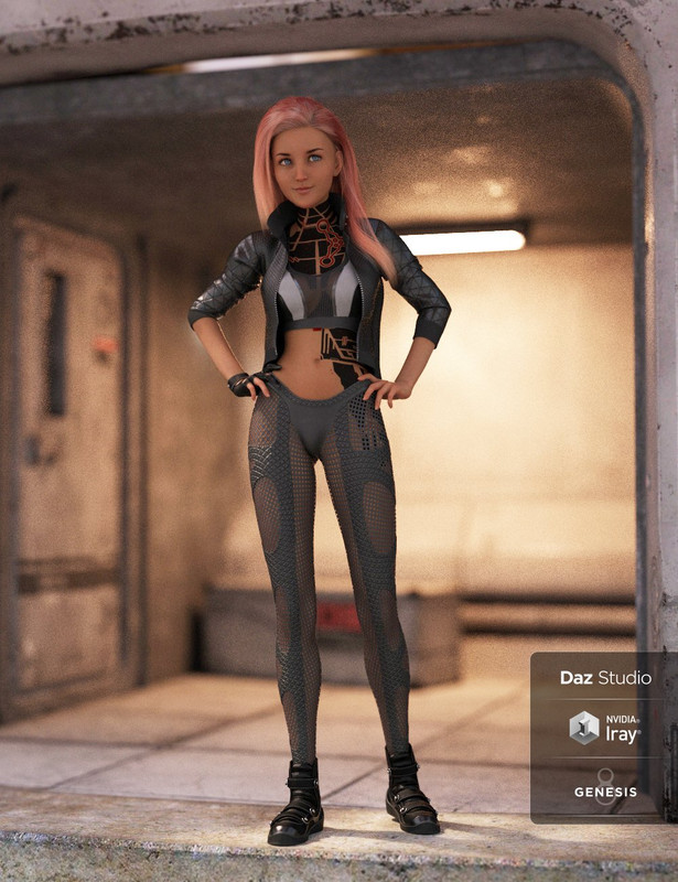 Streetwear for Genesis 8 and 8.1 Female