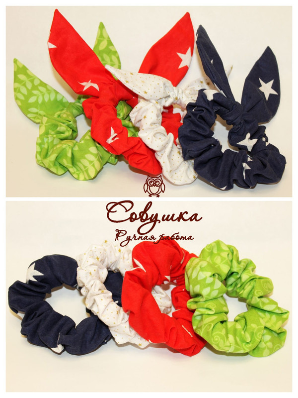 резинки с ушками COLLAGE