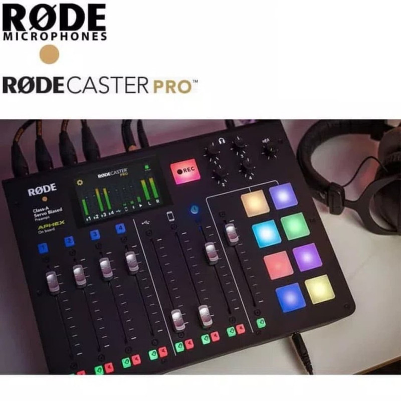 jual Rode RodeCaster Pro podcast harga review switcher