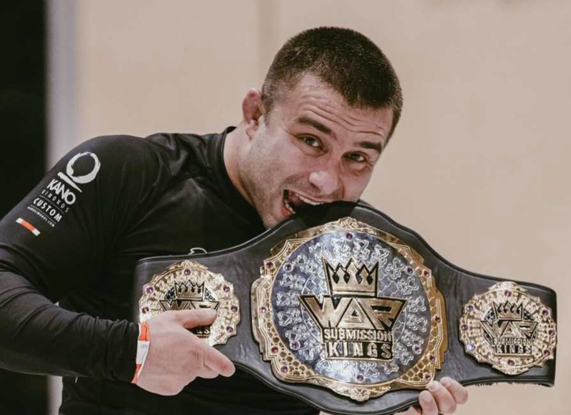 Кристиян Попов завоюва престижната титла War Submission Kings в Италия