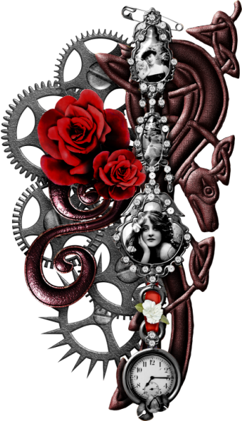 the touch of red, black and gold (13)