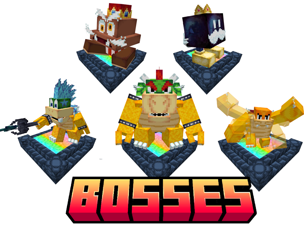 All bosses in version 1.0