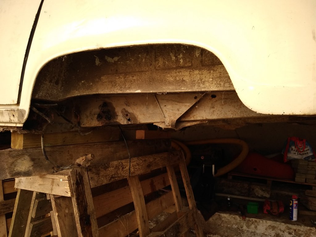 dépose train arrière 2