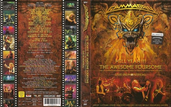 Gamma Ray – Hell Yeah!!! The Awesome Foursome (2008)