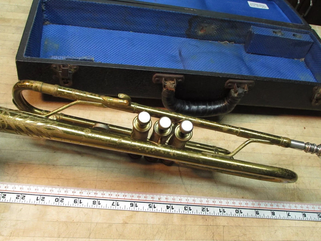 Harry Pedler And Sons 1938 Art Trumpet sn 24839 (13)