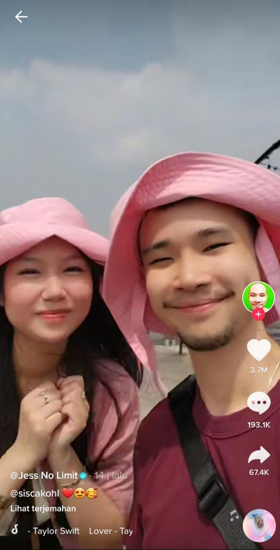 Video TikTok Jess No Limit dan Sisca Kohl
