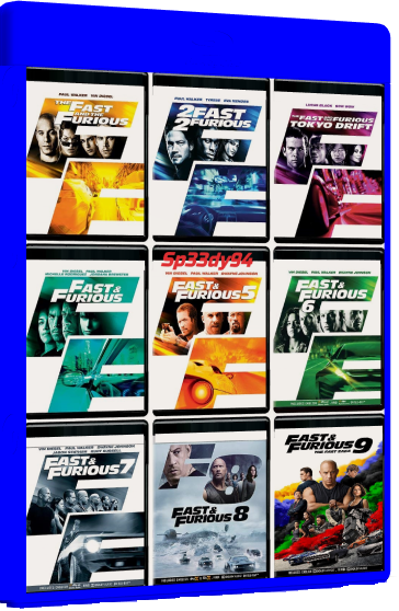 Fast & Furious Saga (2001-2021) mkv FullHD 1080p HEVC AC3 ITA ENG Sub