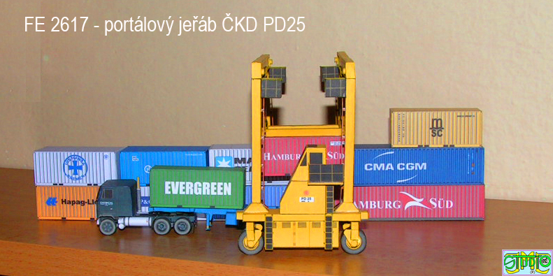 FE 2617 portál jeřáb ČKD PD25_5