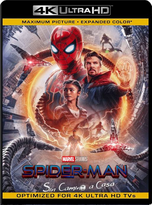 Spider-Man: Sin Camino a Casa (2021) BDRip 4K HDR Latino [GoogleDrive]