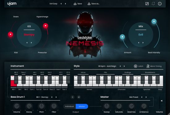 UJAM Beatmaker NEMESIS 2.1.2 (x64)