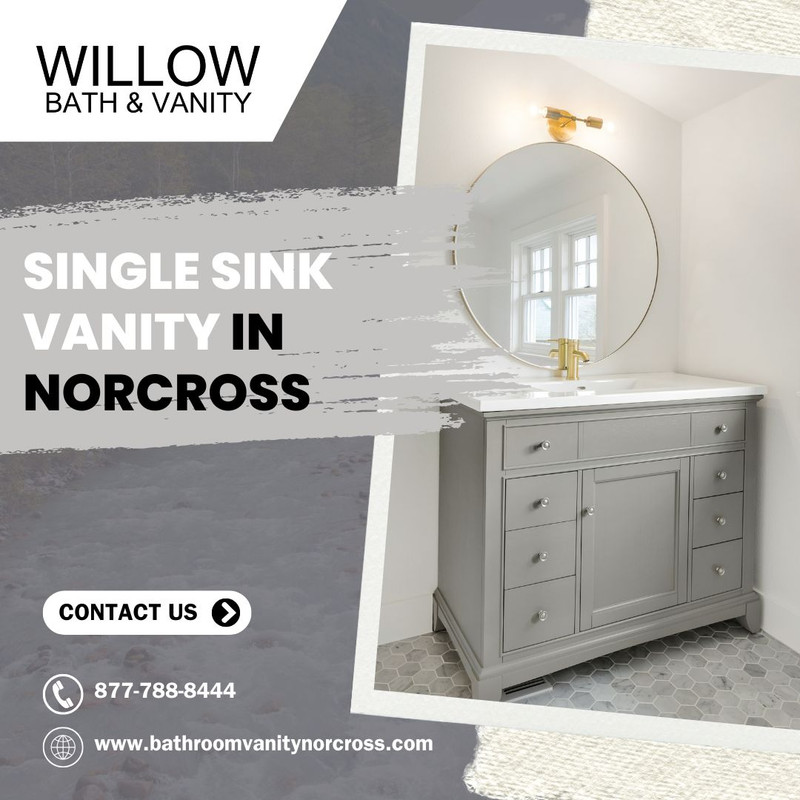 Single Sink Vanity in Norcross