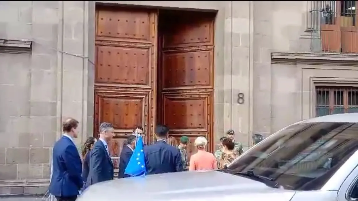 AMLO se reúne con la Presidenta de la Comisión Europea