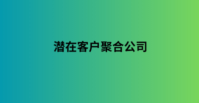 潜在客户聚合公司