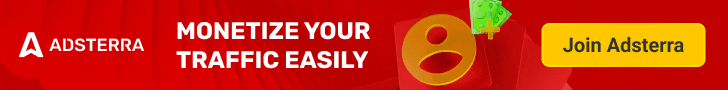 Join Adsterra and Earn Money