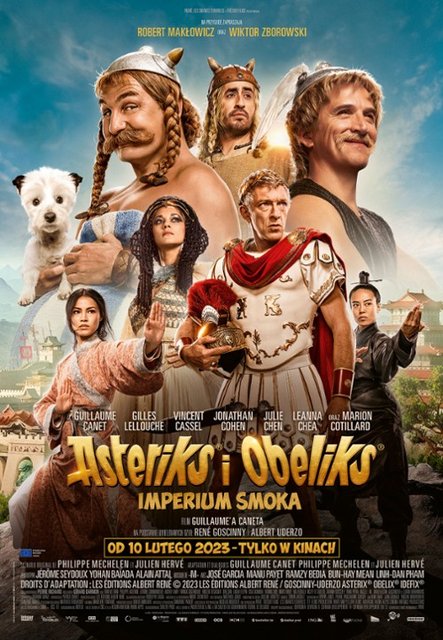 Asteriks i Obeliks: Imperium Smoka / Asterix et Obelix l'Empire Du Milieu (2023) PL.1080p.BRRip.H264-wasik / Dubbing PL
