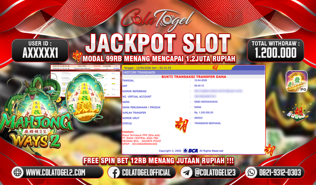 JACKPOT SLOT GACORR!!