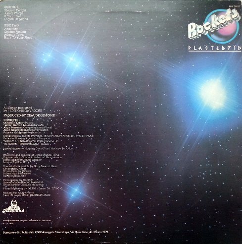Rockets - Plasteroid (1979) [Vinyl Rip 24/192] Lossless+MP3