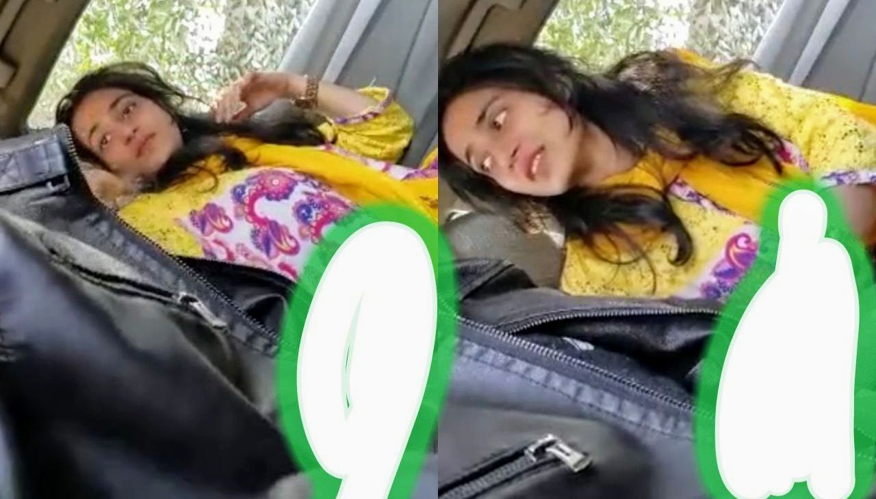 Beautifull gf giving blowjob to boyfriend in car full fun outdoor exclusive