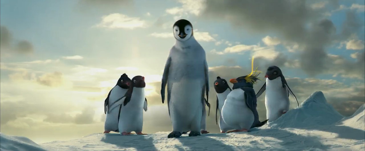 Happy Feet 2006 BluRay [Hindi + Tamil + English] 480p, 720p ESub Screenshot