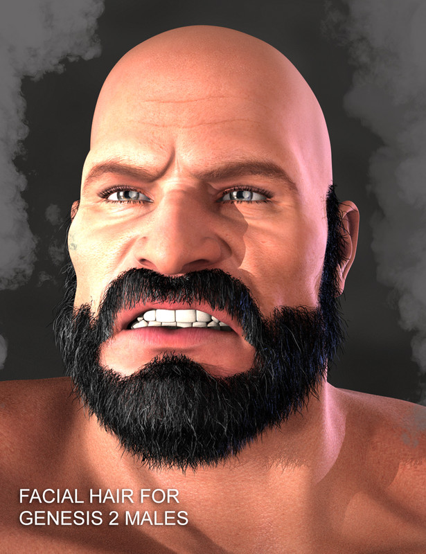 Facial Hair for Genesis 2 Male(s) Facial Hair for Genesis 2 Male(s)