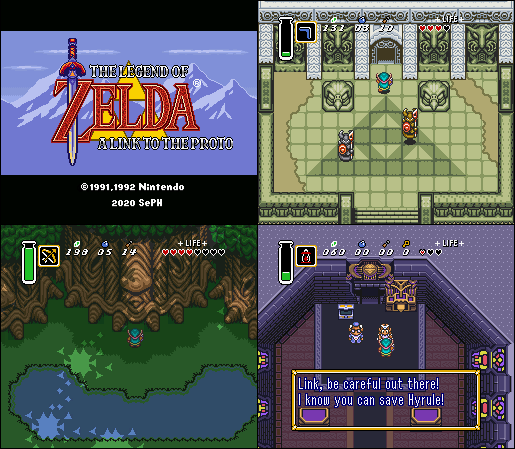 The Legend of Zelda - A Link To The Proto Zeldix-release