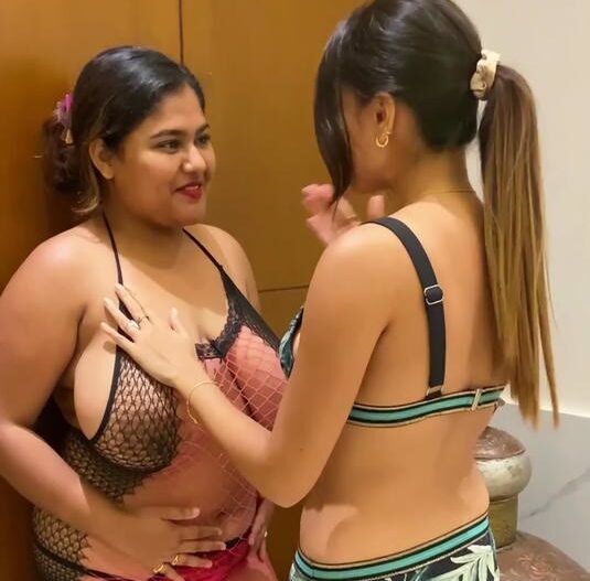 Sarmishtha Sarkar With Megha Das Huge Boobs Play